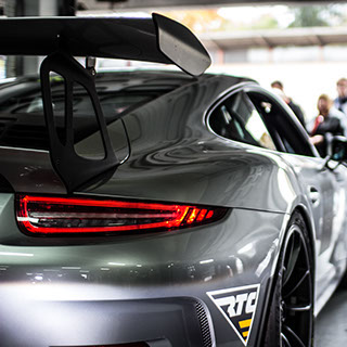 Heck Porsche 991 GT3 RS mietwerk